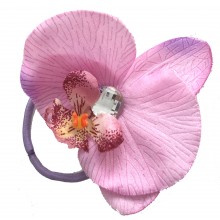 Haarelastiek Silky Orchid